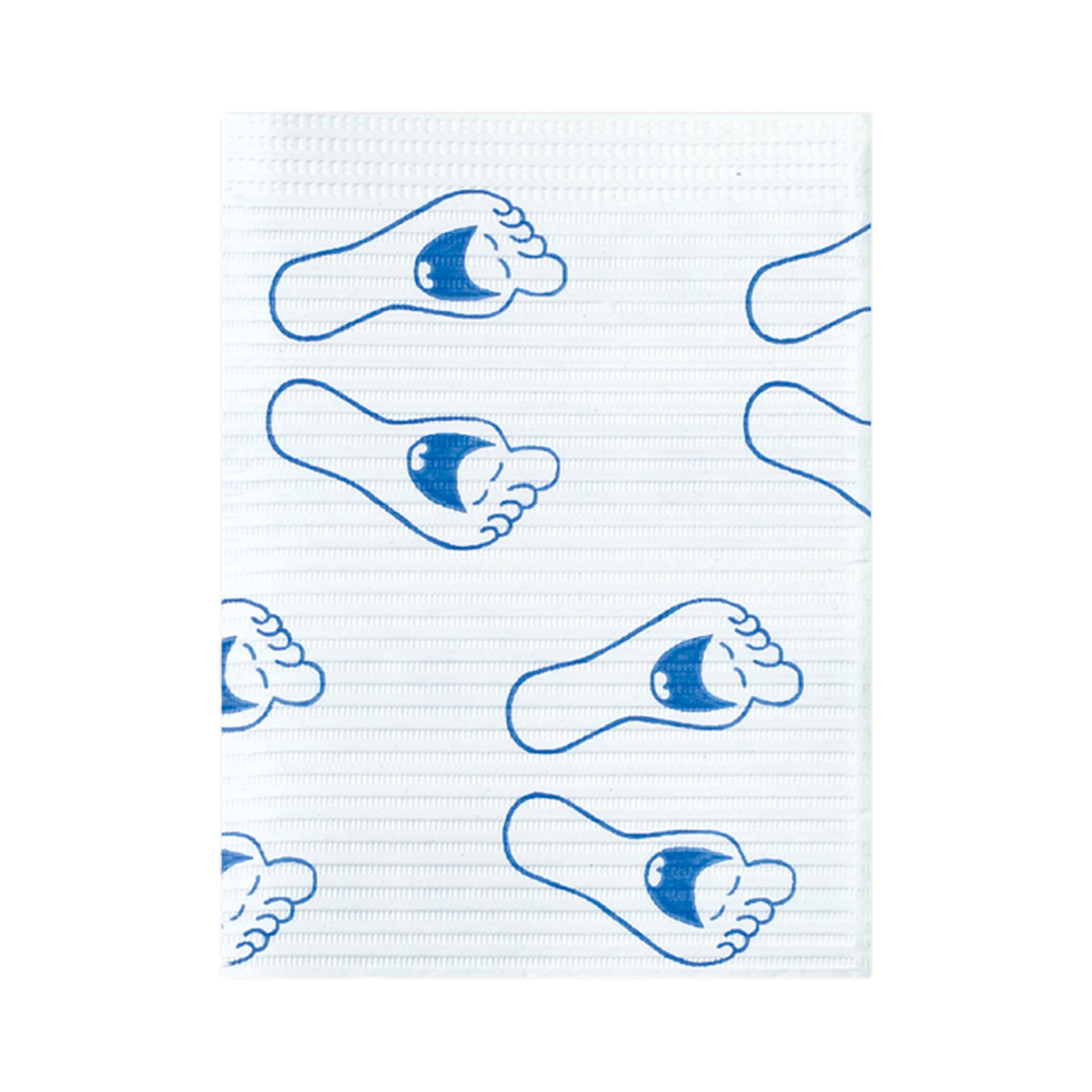 PolyBack® Procedure Towel 13" x 19" Happy Feet Print