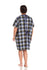 Patient Exam Gown TieBack™ One Size Fits Most Blue Reusable