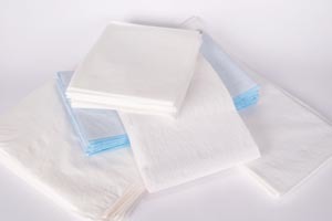 Tidi® Everyday Flat Stretcher Sheet 30" x 48" White