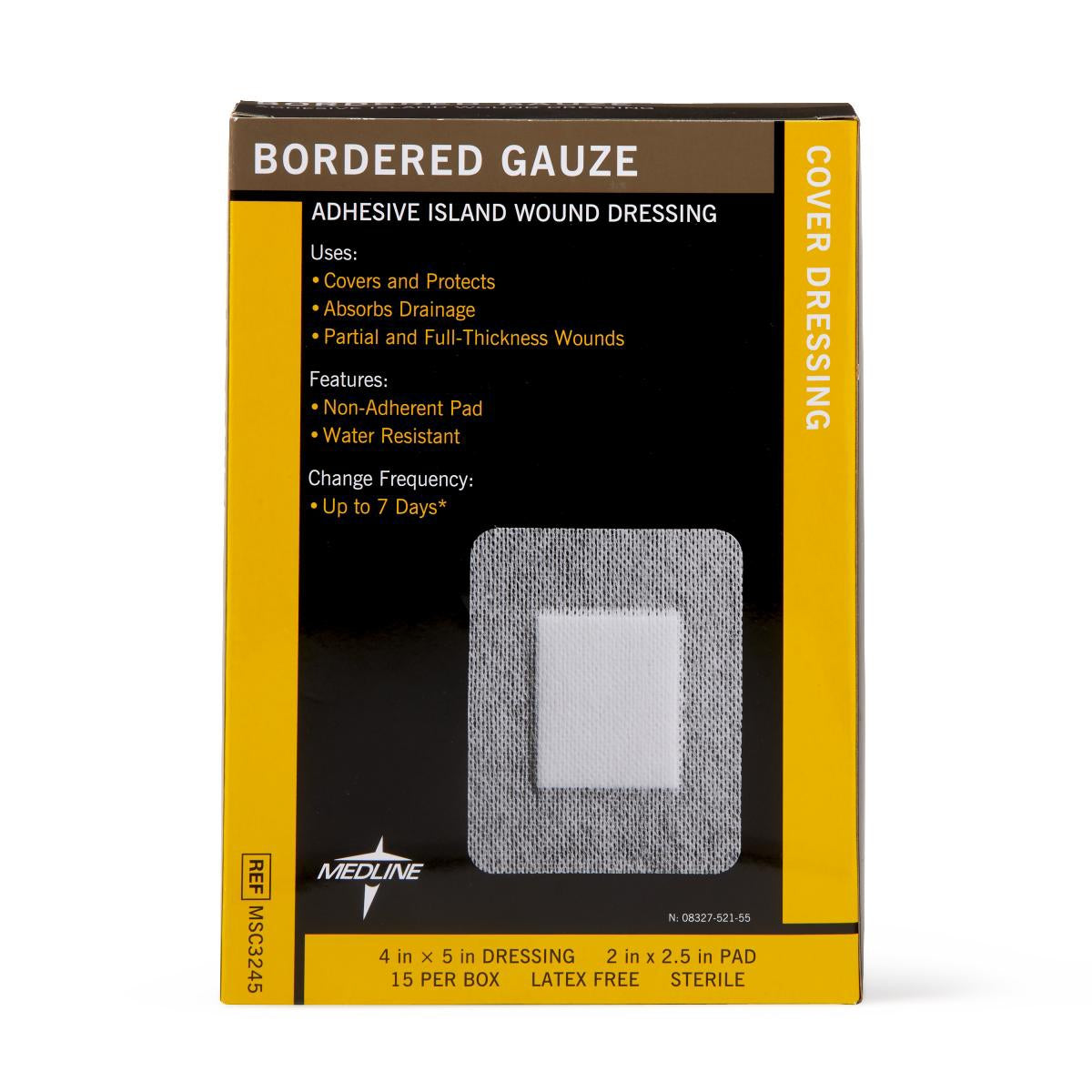 Medline Island Dressing with Water-Resistant Backing