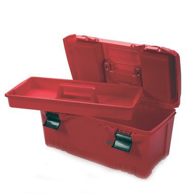 Medical Surgical Box Red 9-3/4 x 9-3/4 x 20 Inch