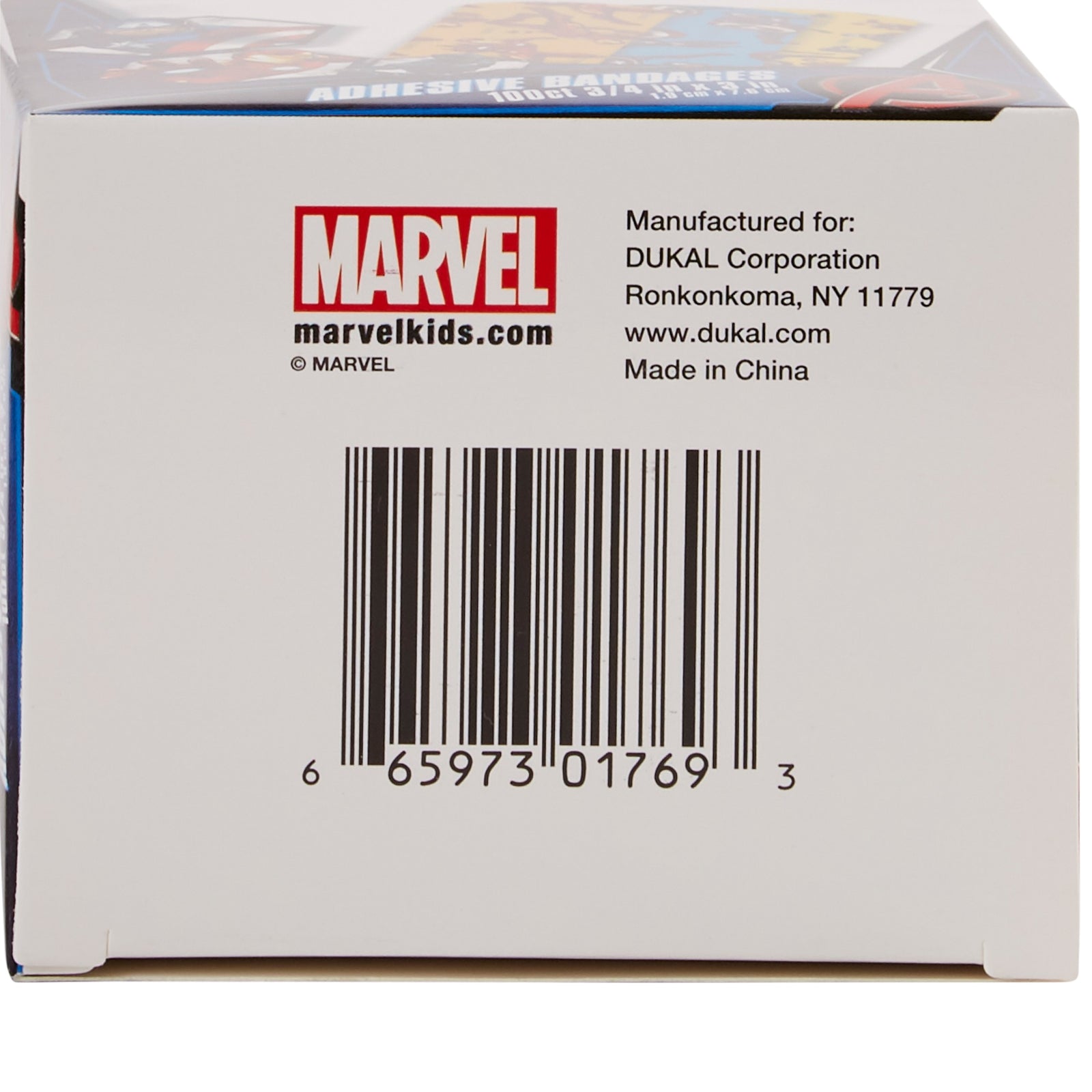 Stat Strip Pediatric Adhesive Bandages 3/4 x 3 Inch with Superhero Designs
