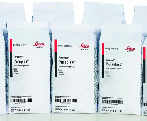 Surgipath Paraplast Extra Paraffin Tissue Embedding Medium - Case of 8 (1kg each)