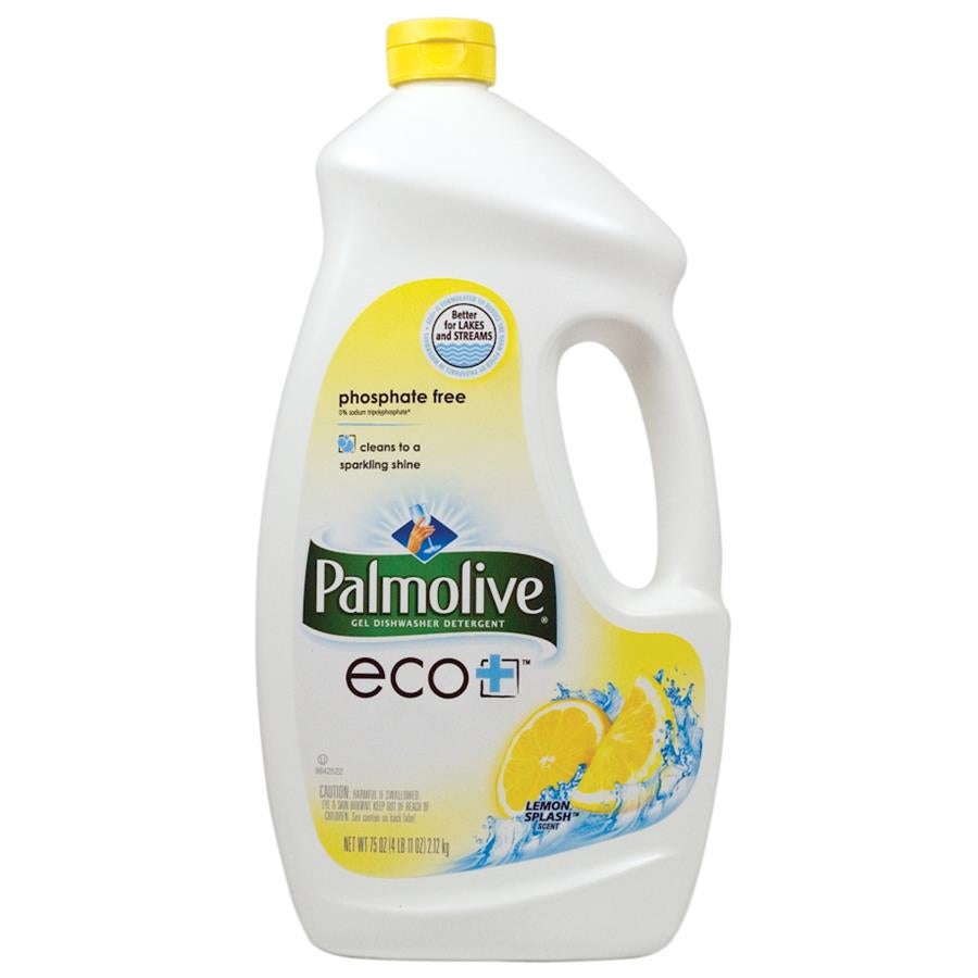 Palmolive eco+ Gel Dishwasher Detergent, Lemon Splash, 92 oz