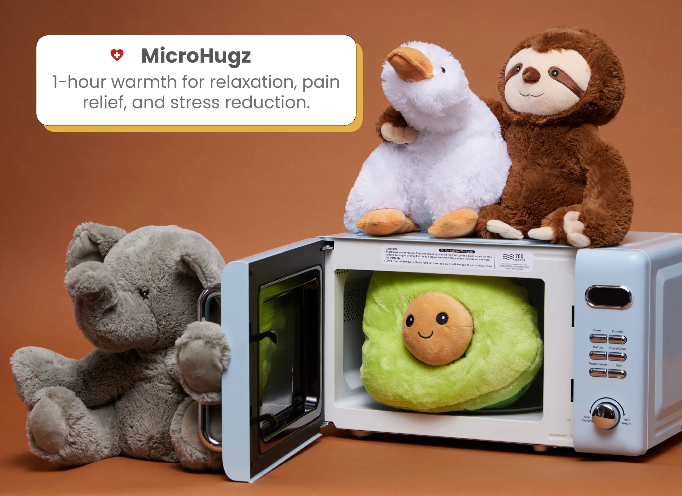 Hot And Cold Therapy Weighted Toy For Anxiety Relief by HUGZ