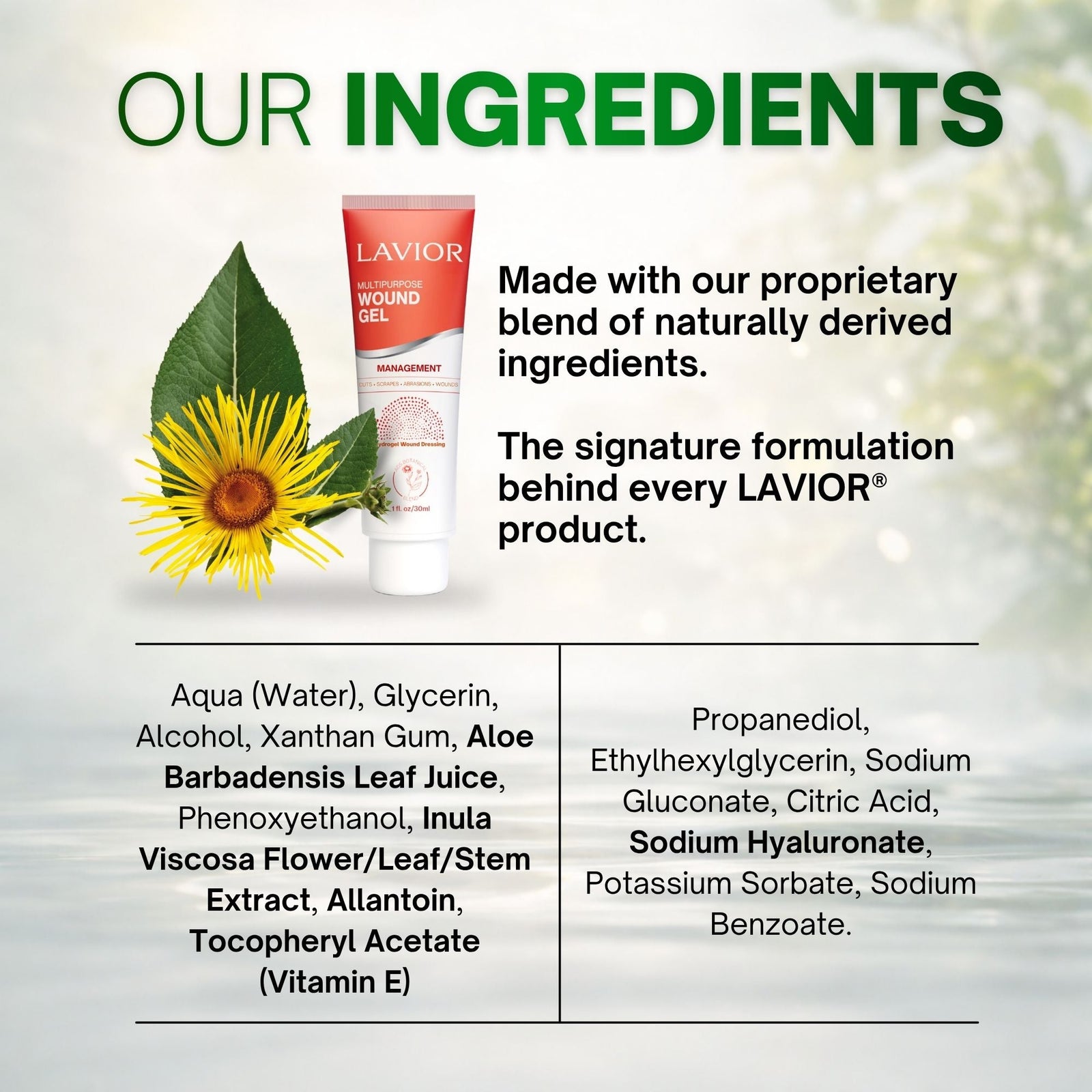 Lavior Multipurpose Wound Gel, 1 oz