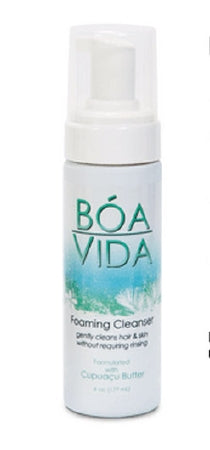BoaVida Rinse-Free Shampoo and Body Wash 6 oz Pump Bottle