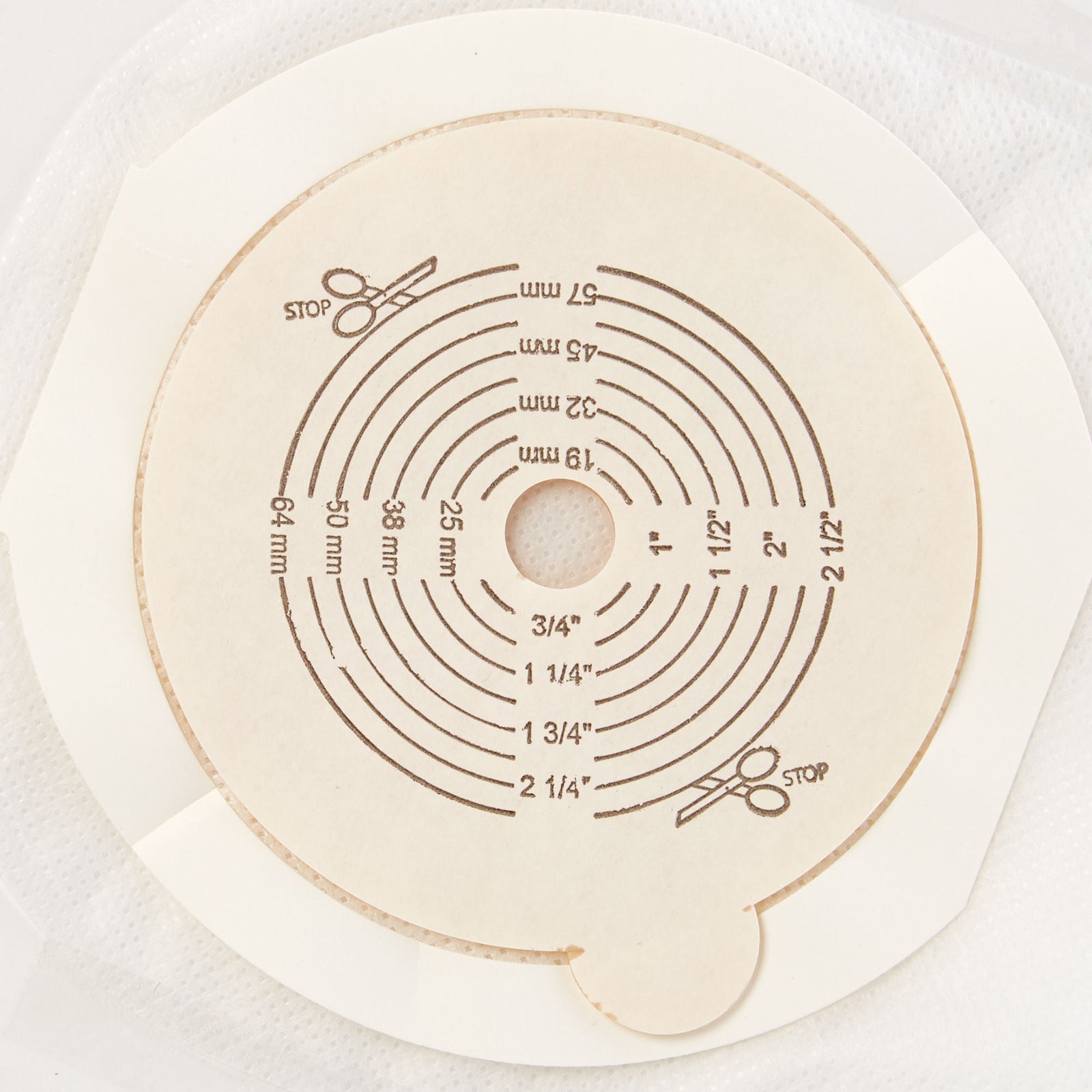 Hollister Securi-T 12-Inch Clear Drainable Ostomy Pouch with Collar