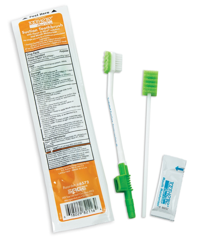 Sage Products Suction Toothbrush Kit