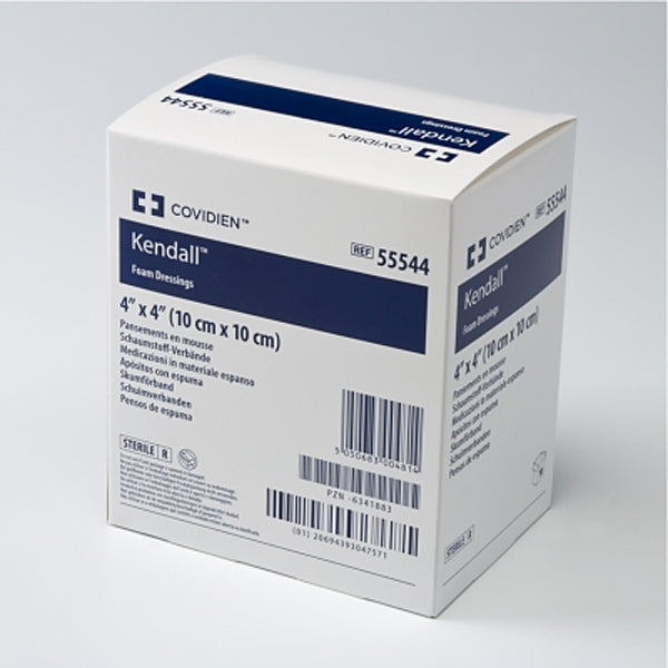 Kendall Border Foam Gentle Adhesion Dressing 3-1/2 x 3-1/2 Inch