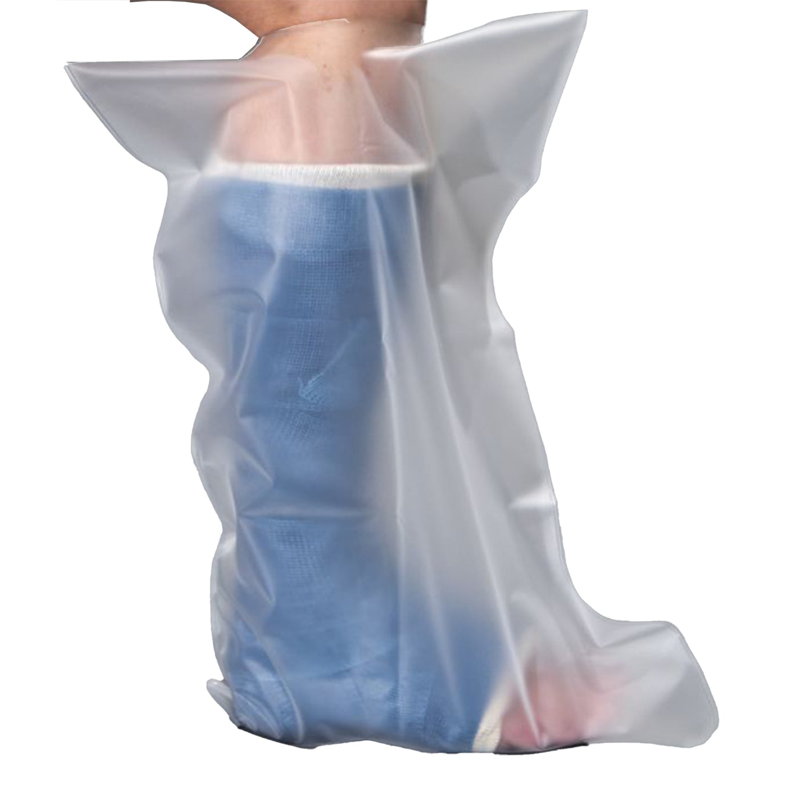 AquaShield Half Regular Leg Cast Protector - Opaque White