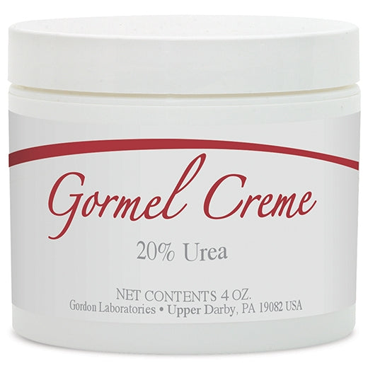 Gormel 20% Urea Hand and Body Moisturizer Cream, 4 oz Jar