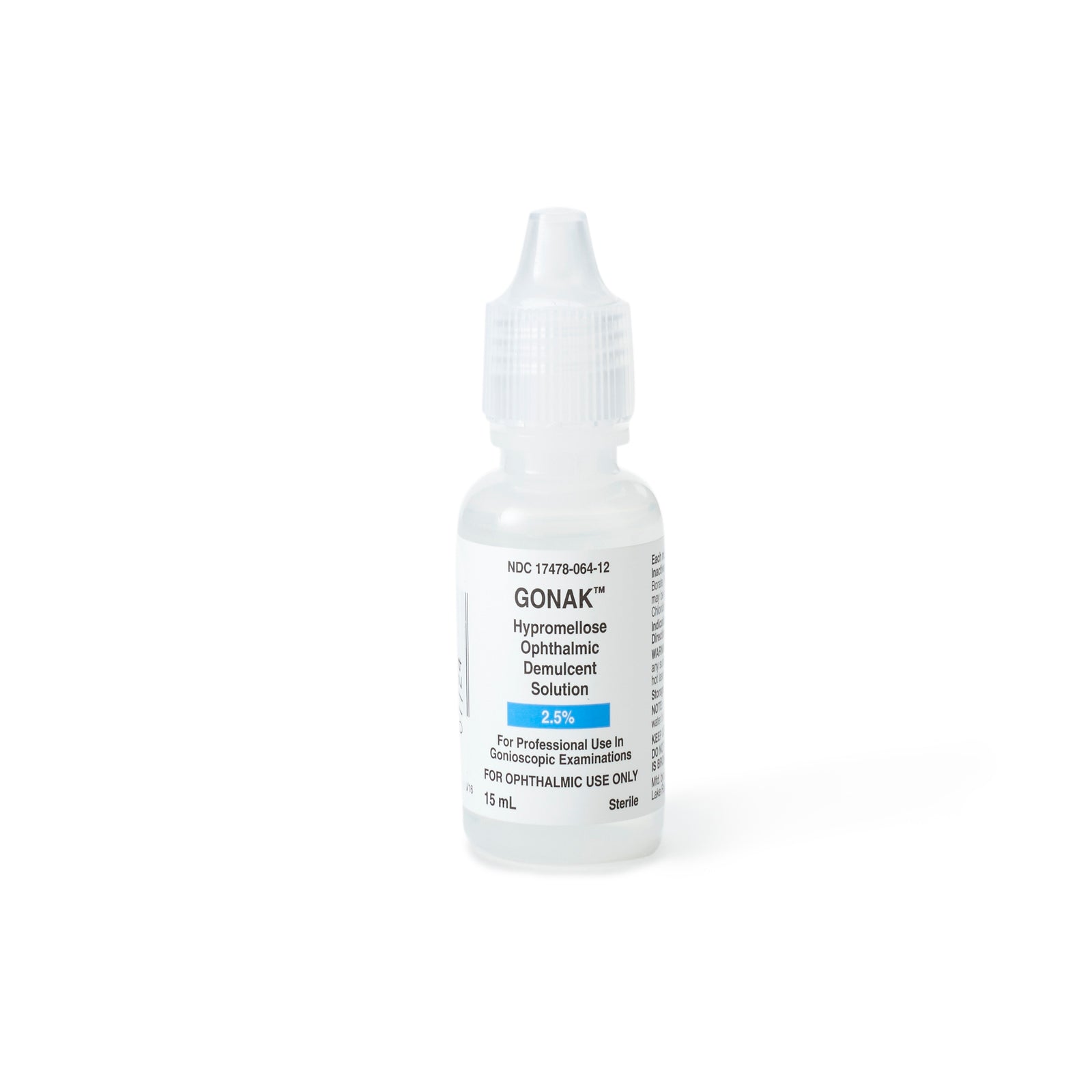 Gonak Hypromellose Ophthalmic Solution 2.5%, 15 mL