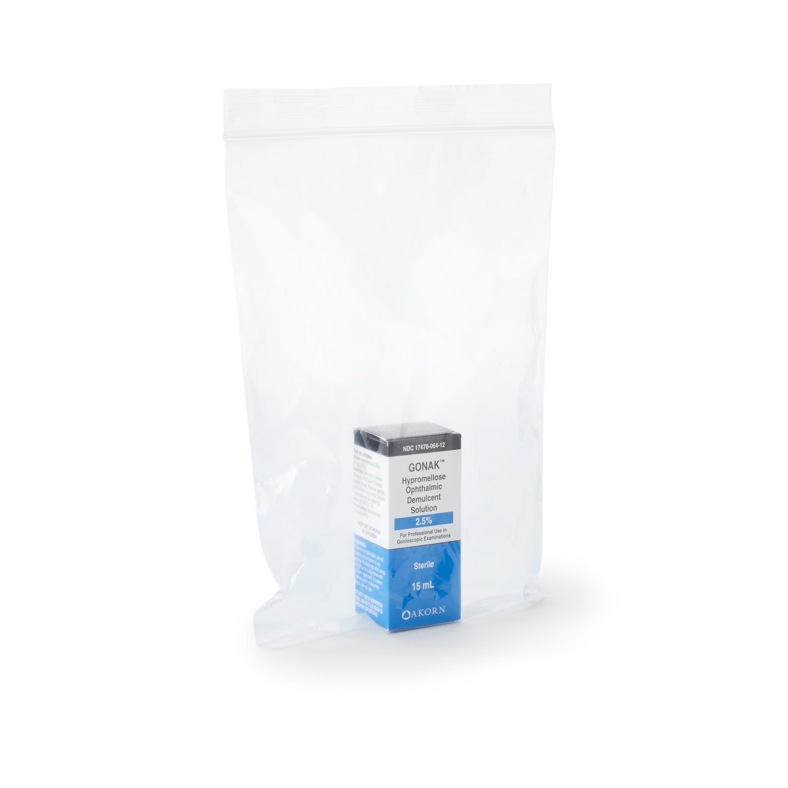 Gonak Hypromellose Ophthalmic Solution 2.5%, 15 mL