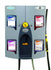 Diversey J-Fill QuattroSelect Gray Powder Coated Steel Chemical Dispenser 7.5 x 18.5 x 24.25 Inch