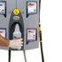 Diversey J-Fill QuattroSelect Gray Powder Coated Steel Chemical Dispenser 7.5 x 18.5 x 24.25 Inch