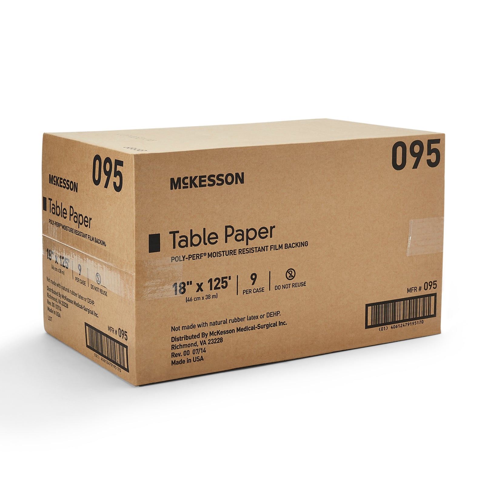 McKesson Table Paper