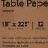 McKesson Table Paper