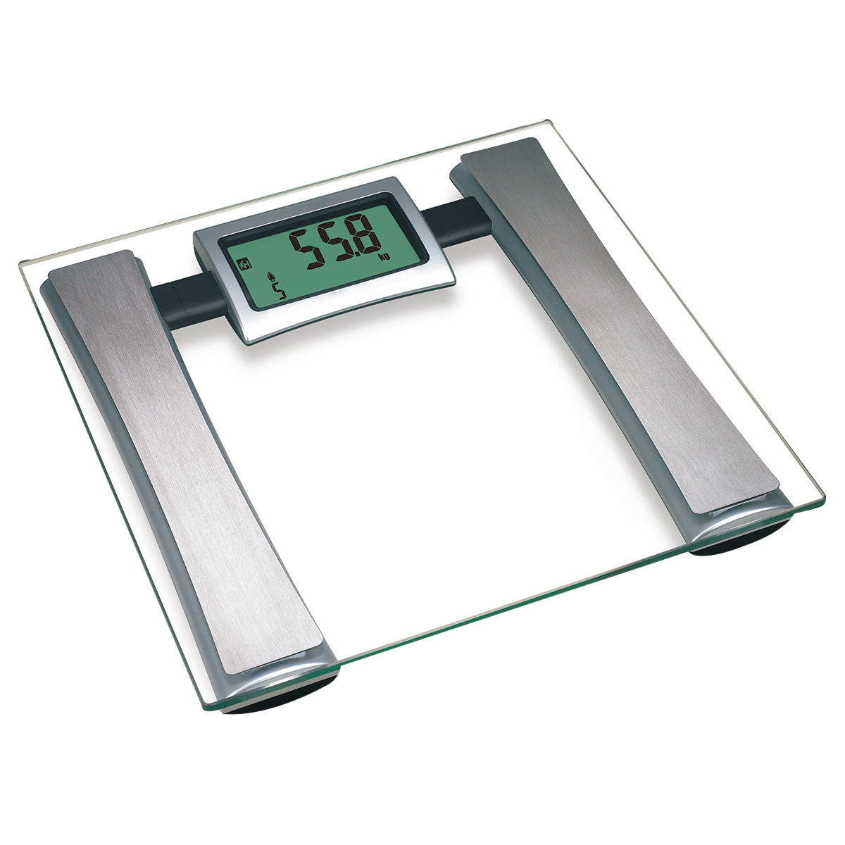 Baseline® Digital Body Fat Analyzer Scale - Step On, 400 lbs Capacity