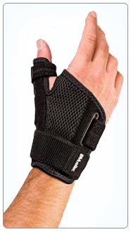 Mueller Sports Medicine Thumb Stabilizer, Black, One Size Fits Most
