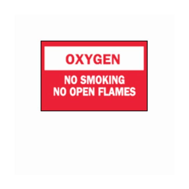 Fisher Healthcare Oxygen No Smoking Sign