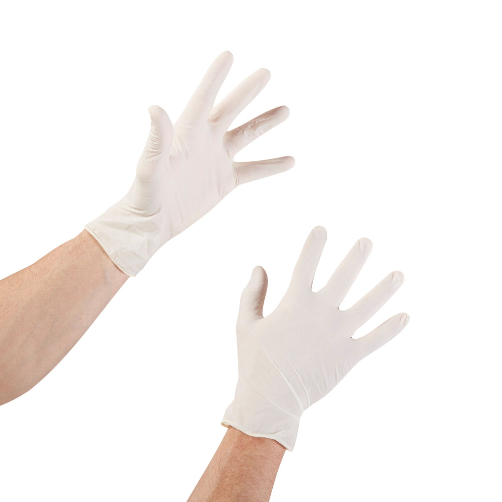 McKesson Confiderm CL Fingertip-Textured Latex Exam Gloves