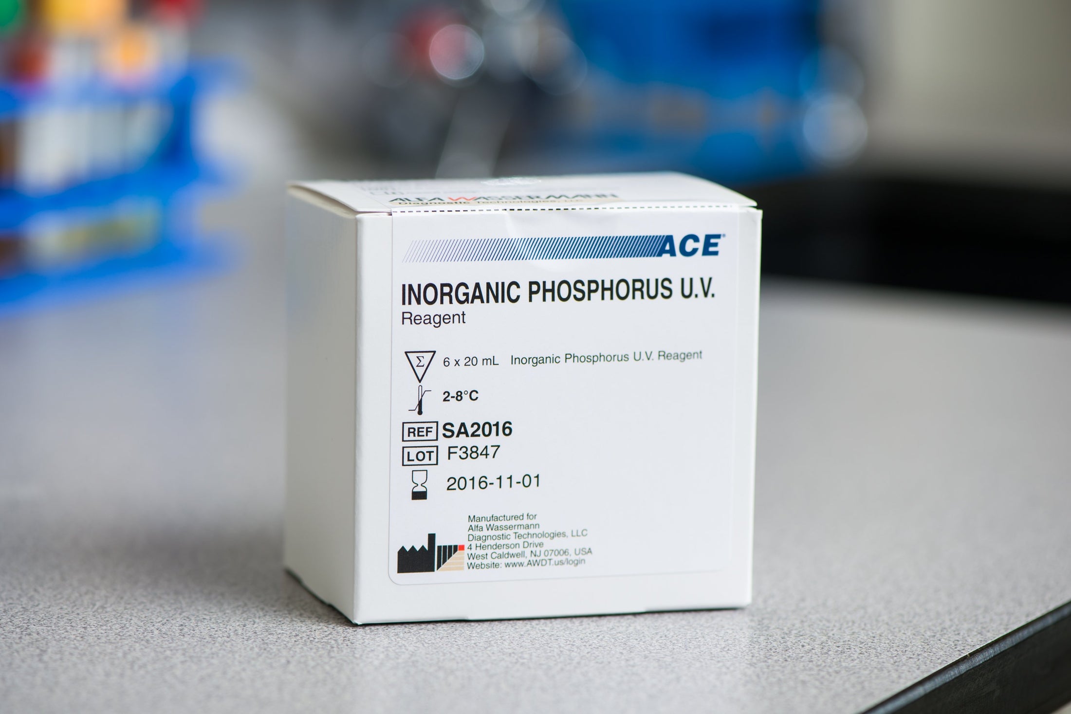 ACE® Inorganic Phosphorus Reagent for ACE Clinical Chemistry Systems - 600 Tests