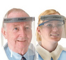 Full Face Face Shield with Velcro Strap - Case of 100