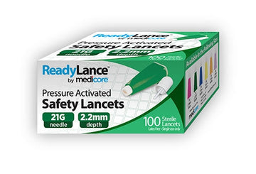 ReadyLance™ 21 Gauge Retractable Safety Lancet
