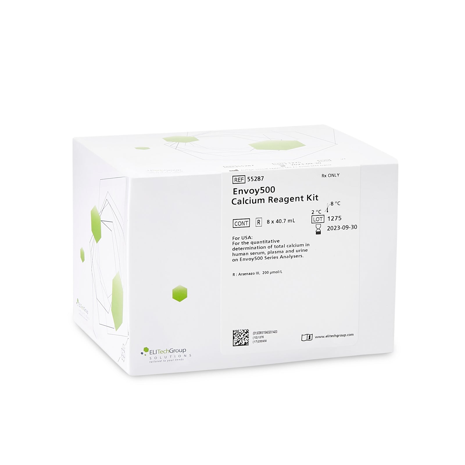 Envoy 500 Calcium Reagent - Box of 1,000 Tests