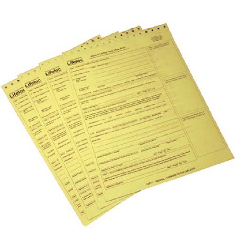 Non-DOT Three Part Form - Yellow