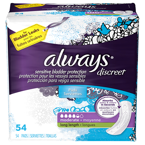 Always Discreet Bladder Control Pads