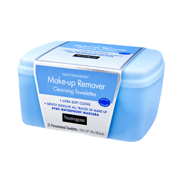 Neutrogena Makeup Remover Wipes Tub - Scented, 25 per Pack