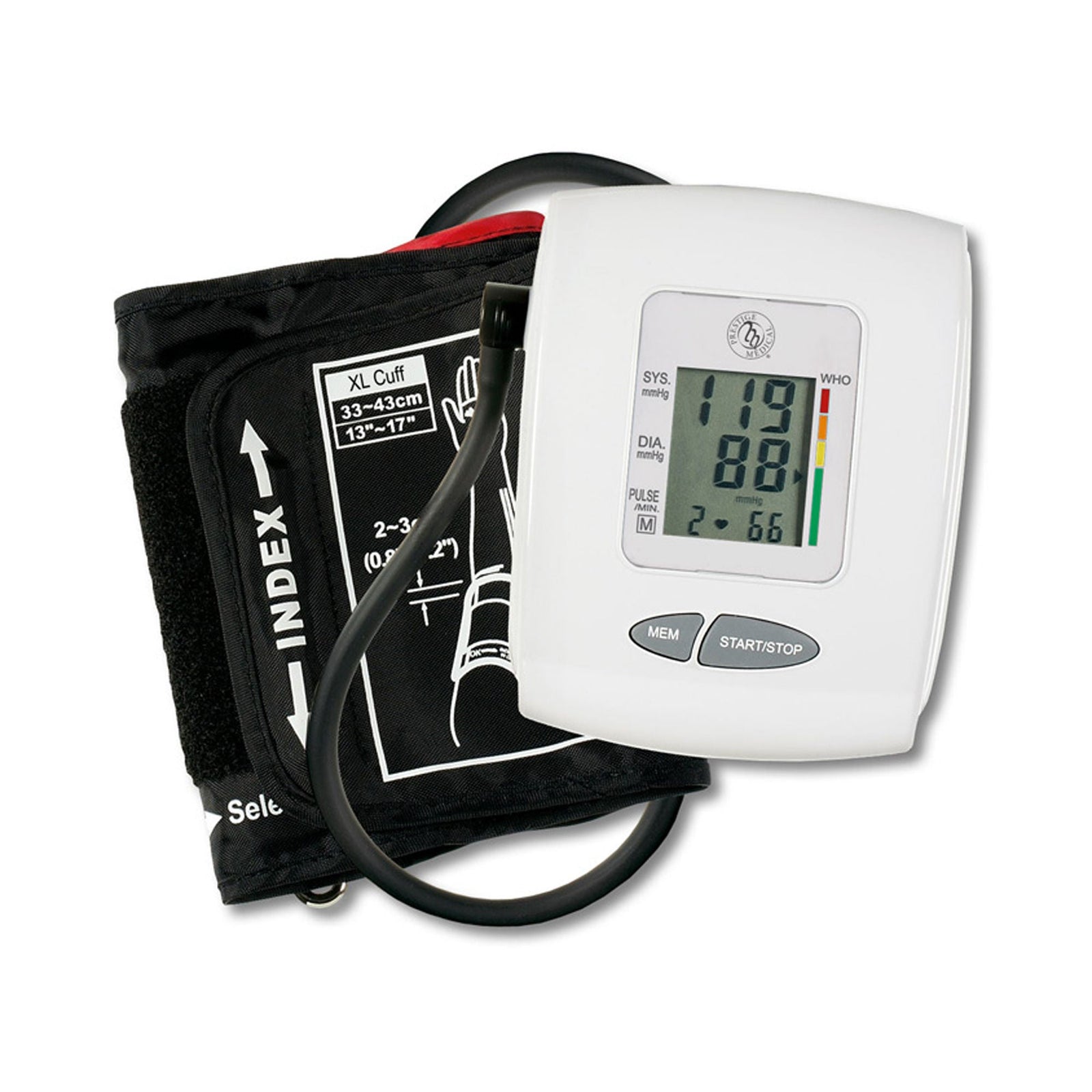 Prestige Medical Healthmate Digital Blood Pressure Monitor, Large Adult