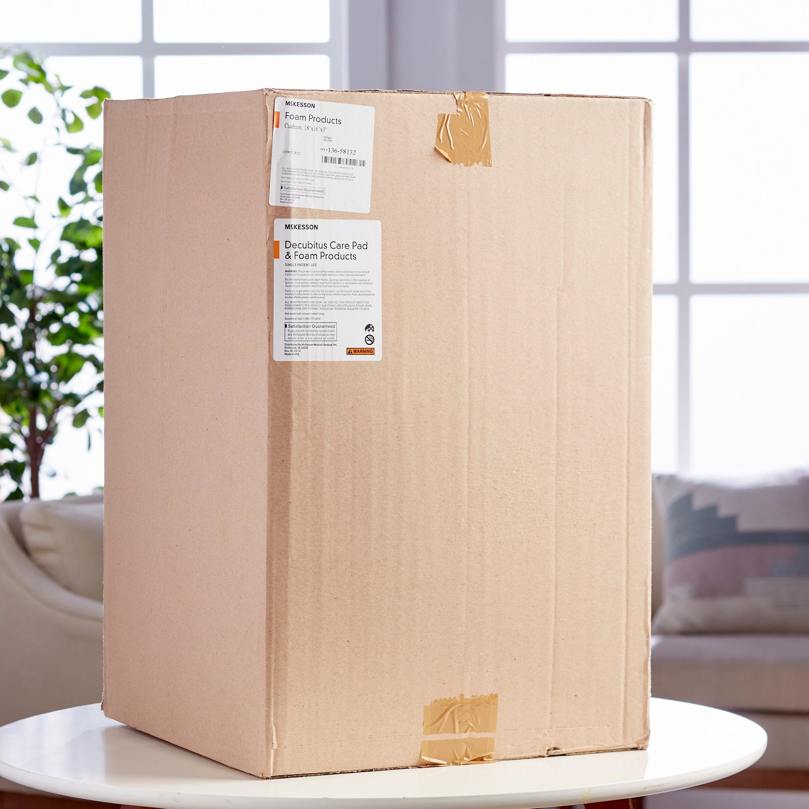 McKesson Convoluted Foam Wheelchair Seat Cushion