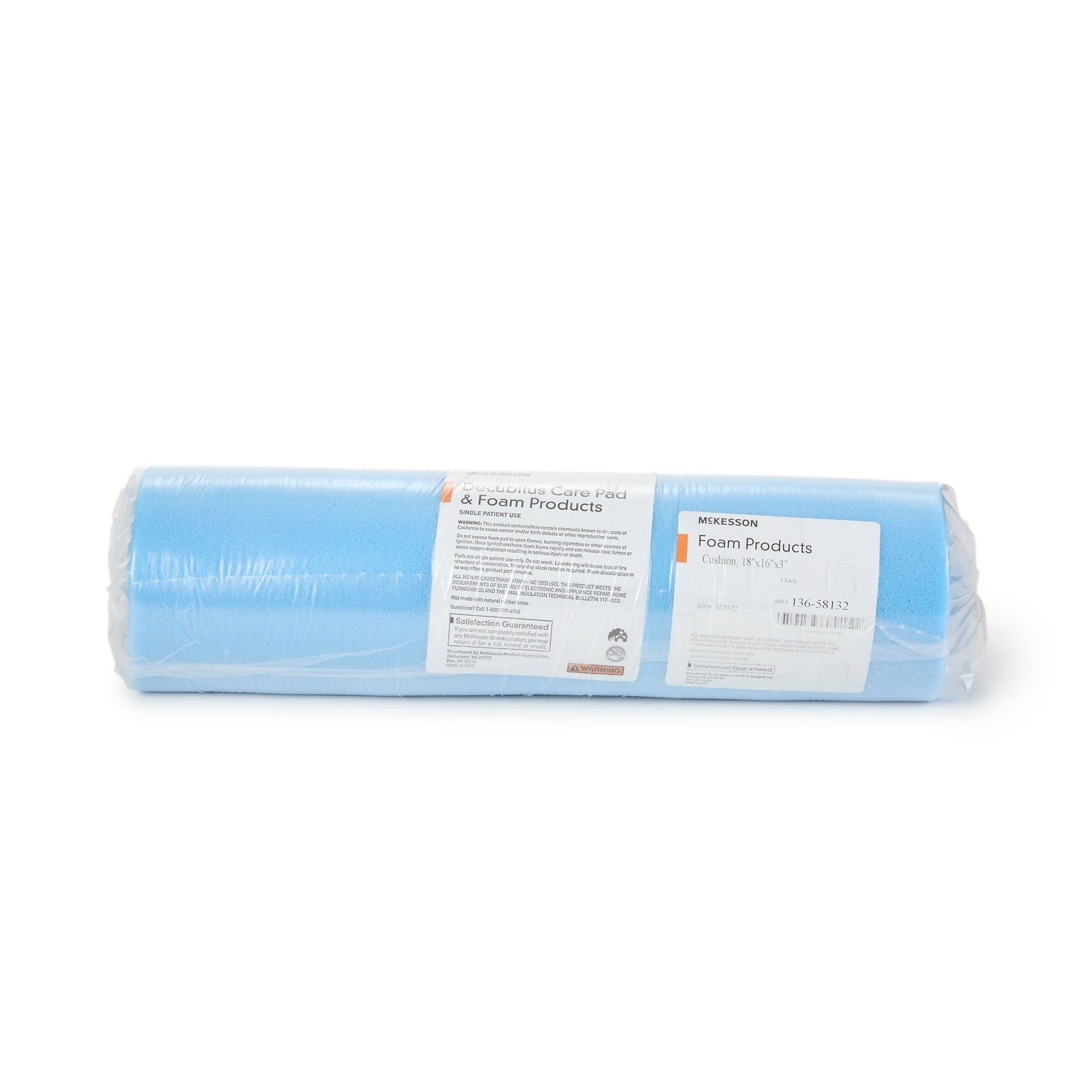 McKesson Convoluted Foam Wheelchair Seat Cushion