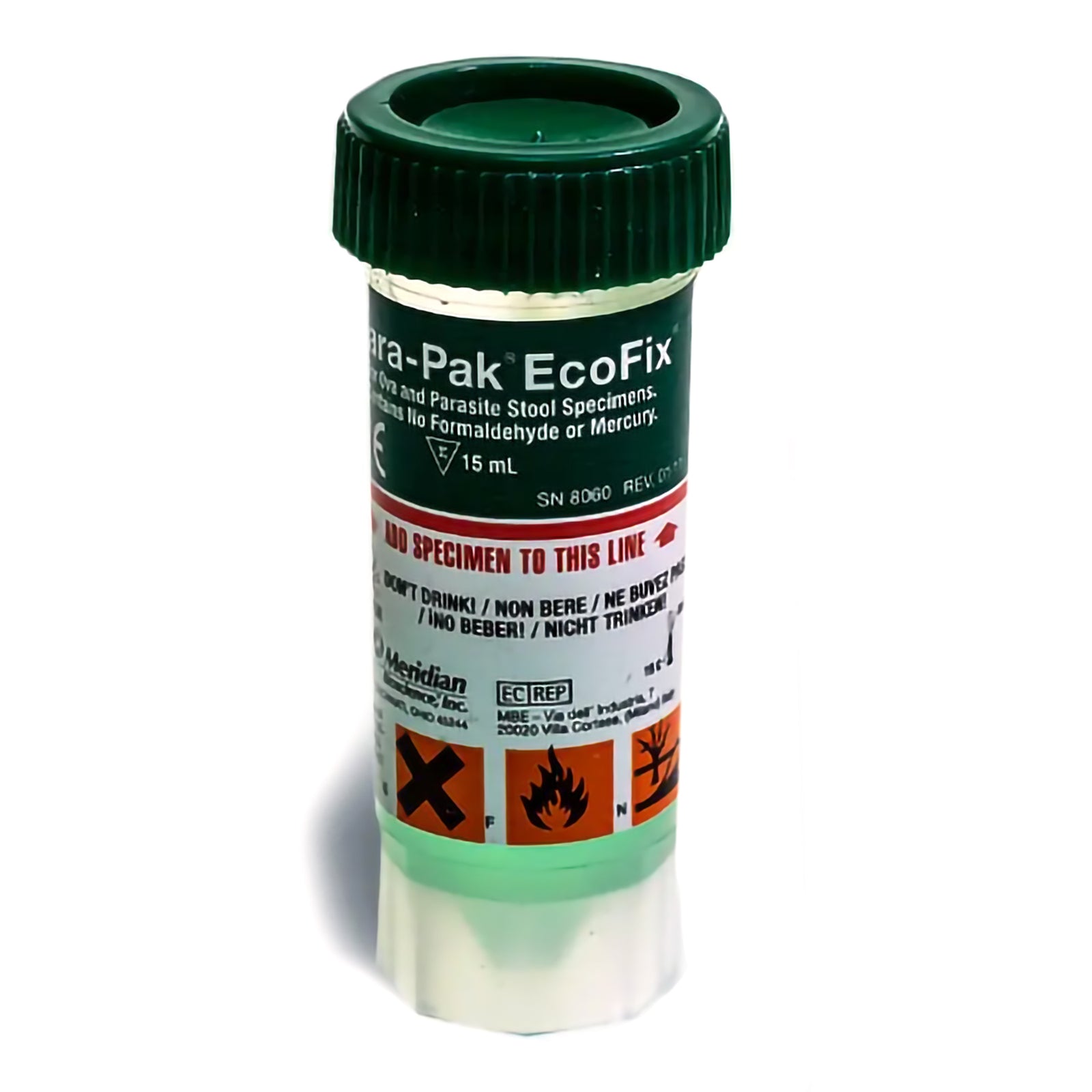 EcoFix Stool Specimen Container with Sampling Device