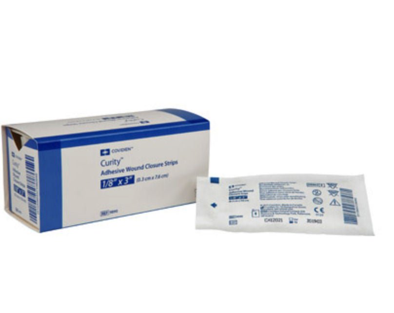Cardinal Health Curistrip Skin Closure, 1/8 x 3 Inch