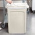 Rubbermaid Slim Jim 92 Quart Beige Rectangular Trash Can