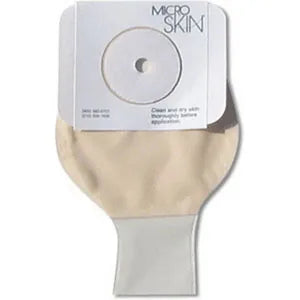 CyMed MicroSkin 1-Piece Drainable Pouch, Opaque, 9 Inch