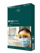 TIDIShield Disposable Clear Face Shield, 13 x 7 Inch