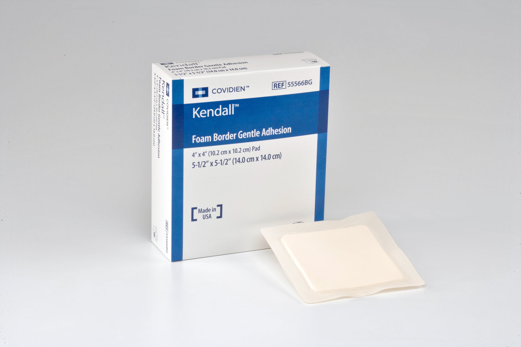 Kendall Border Foam Gentle Adhesion Dressing