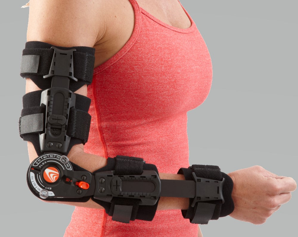 T-Scope® Standard Right Elbow Support - Black