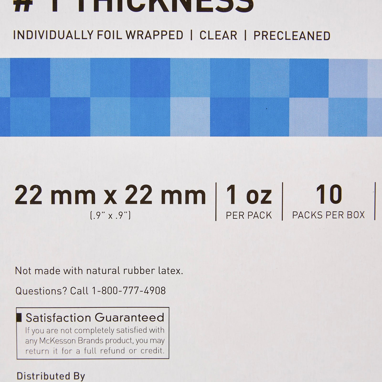 McKesson Microscope Cover Glass