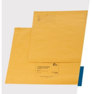 TIDI X-Ray Filing Envelope, Kraft, 10 x 12 Inch