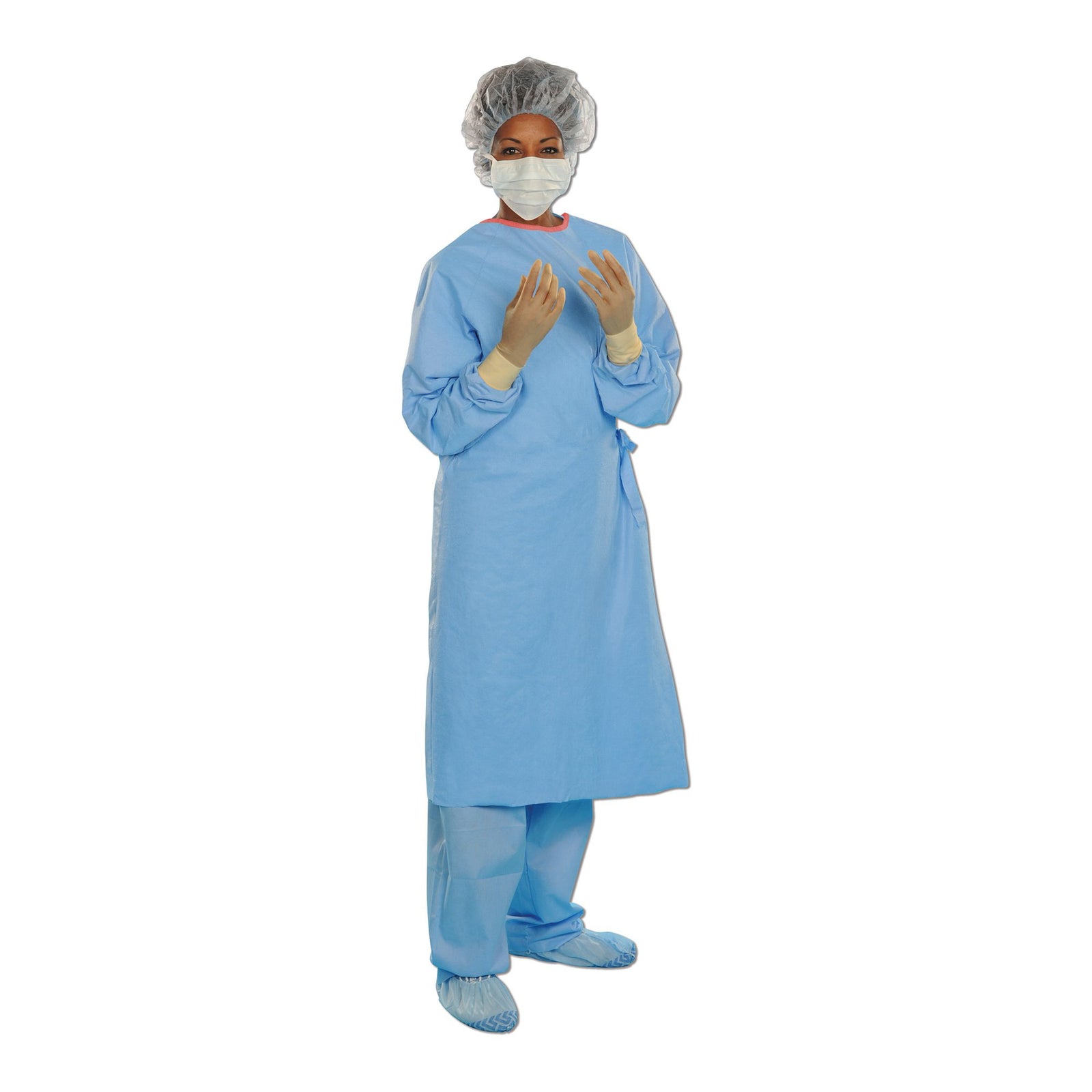 Surgical Gown with Towel Aero Blue 2X-Large Sterile