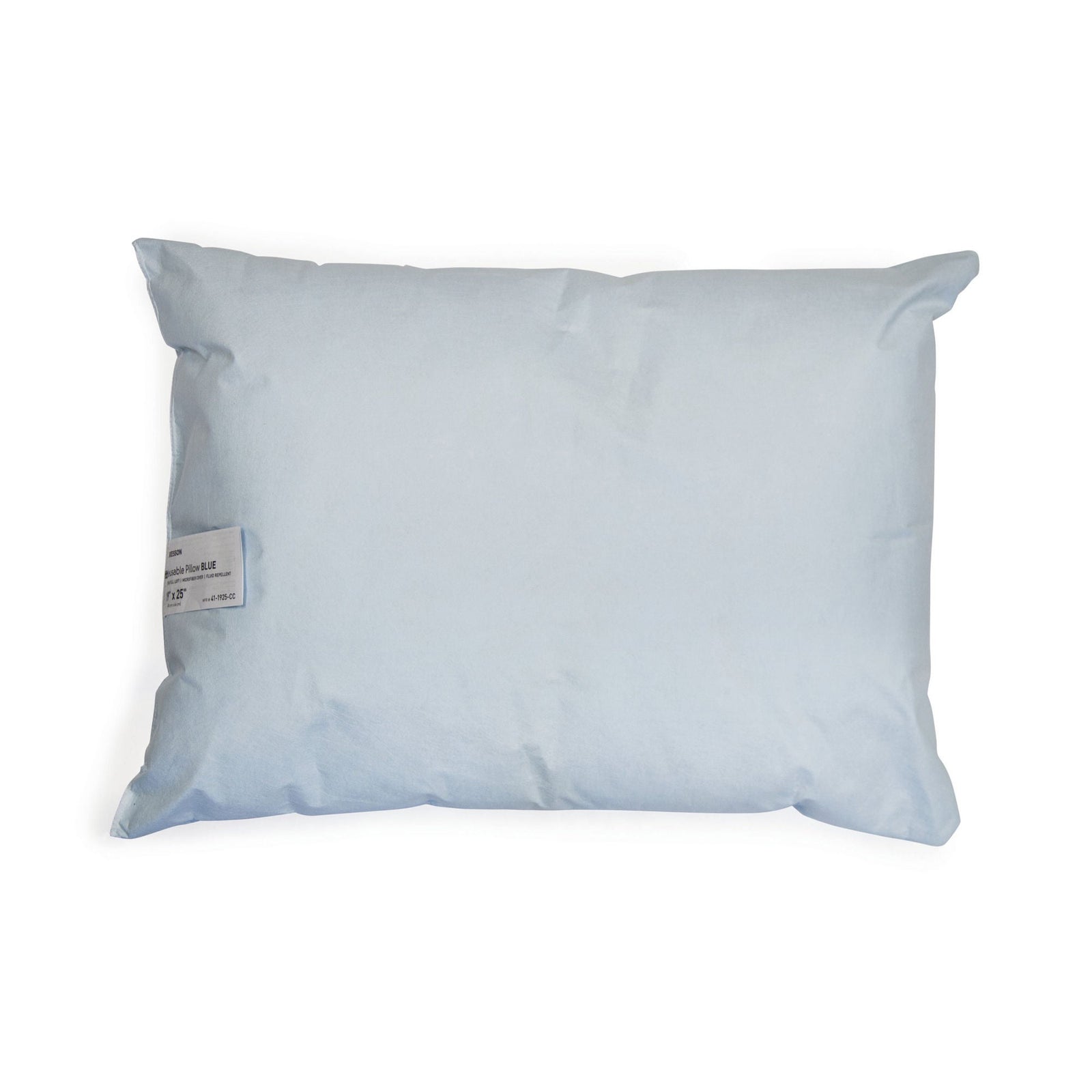 McKesson Reusable Micro-Cover Extra-Full Pillow, Blue, 19 x 25 Inch