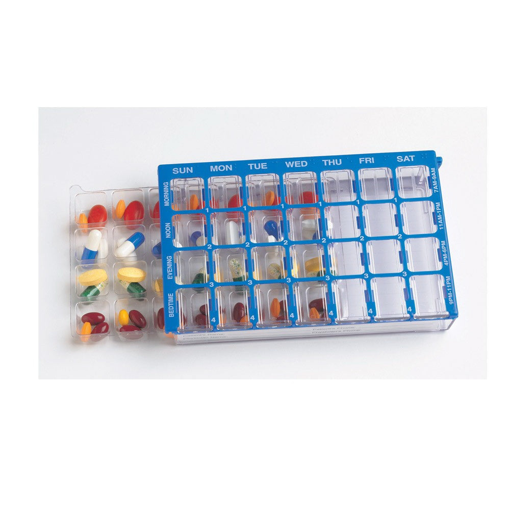 Maxi-Pharmadose® 7 Day 4 Dose Pill Organizer