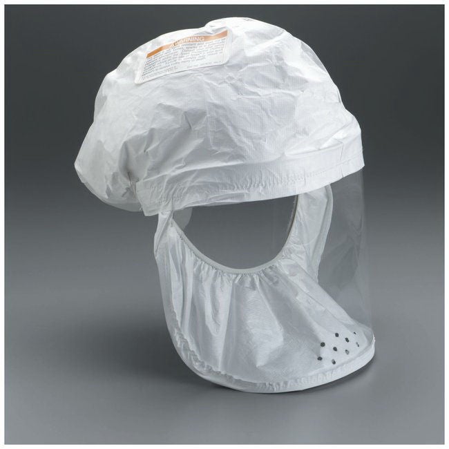 Fisher Healthcare Tyvek Respirator Headcover, Large, Blue
