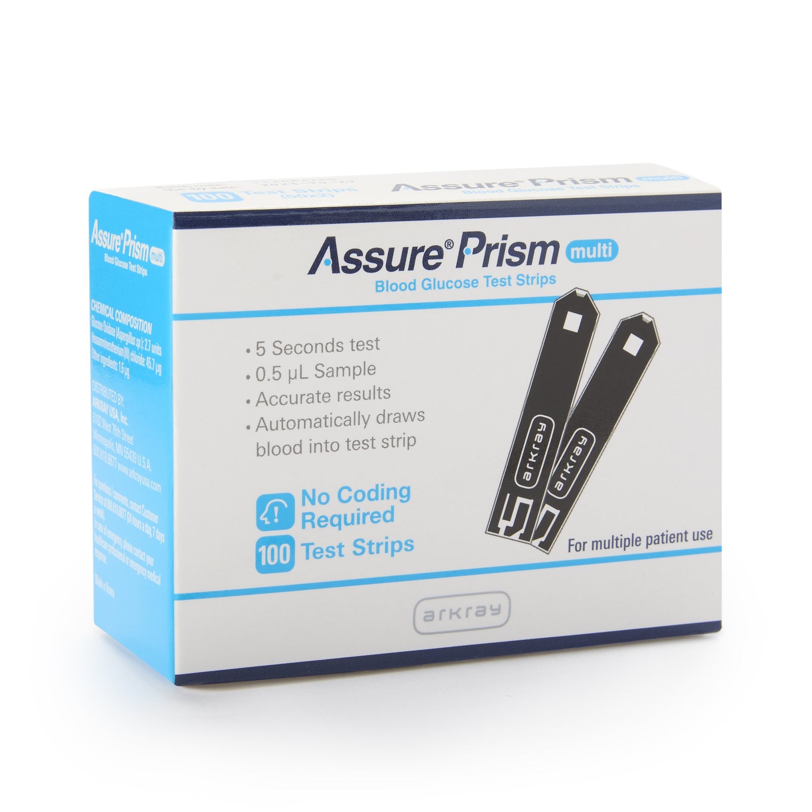 Assure Prism Multi Blood Glucose Test Strips